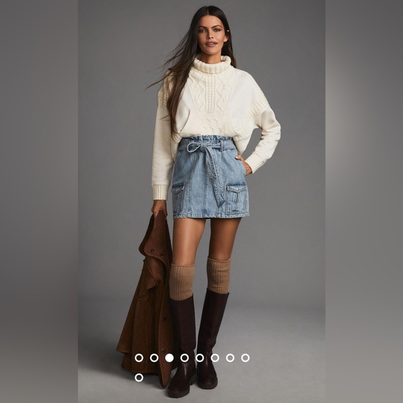 NWT Daily Practice by Anthropologie Cable-Knit Sweater - Picture 5 of 16